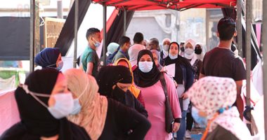 طوابير الناخبين فى اليوم الثانى لانتخابات الشيوخ