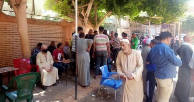 توافد الناخبين على لجان الوراق وأوسيم وبشتيل للتصويت فى انتخابات الشيوخ