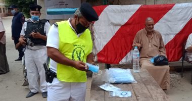 كمامات وكحول.. لجان انتخابات الشيوخ بالقليوبية تشدد على إجراءات الوقاية