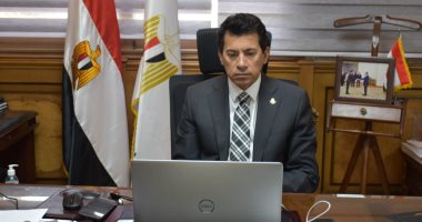 وزير الرياضة يتابع مساهمة الكوادر الشبابية فى انتخابات مجلس الشيوخ