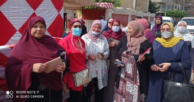 إقبال كثيف للسيدات على اللجان بثاني أيام انتخابات مجلس الشيوخ بالقليوبية