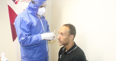 صور.. منتخب اليد يجرى مسحة كورونا استعدادا لبدأ الاستعداد للمونديال