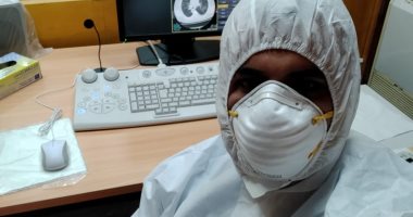 الجيش الأبيض.. "علوان" يواجه فيروس كورونا بمستشفى حميات الإسماعيلية