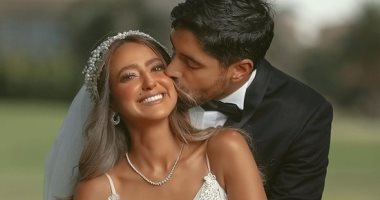 صور جديدة من حفل زفاف هند عبد الحليم على كريم قنديل
