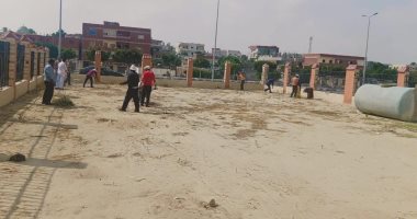 تشغيل نافورة وإعادة تأهيل مسطحات مدينة بئر العبد لتحويلها إلى مساحات خضراء