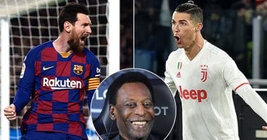 بيليه يتفوق على رونالدو وميسي في ترتيب أساطير التهديف بتاريخ الكرة