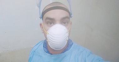جيشنا الأبيض.. "أحمد" فنى تمريض بمستشفى جامعة طنطا فى مواجهة كورونا 