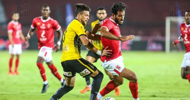 الأهلي يتعادل مع الانتاج الحربي 1-1 فى أول مباراة على الاستاد الجديد