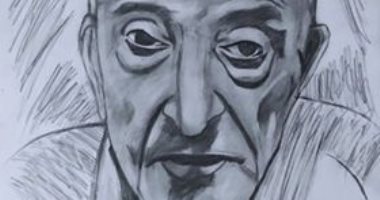 قارئ من كفر الشيخ يشارك برسمة لطبيب الغلابة تقديرا لأعماله الإنسانية