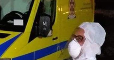 الجيش الأبيض.. "محمد" مسعف بإسعاف الغربية على خط مواجهة كورونا