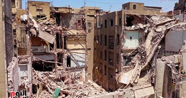 محافظة القاهرة: عقار قصر النيل المنهار مسجل طراز معمارى وصدر له قرارى تنكيس