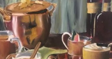قارئة تشارك "صحافة المواطن" برسومات فنية والألوان سر الموهبة