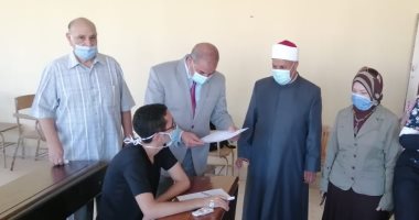 المحرصاوى يتفقد امتحان الدراسات العليا بكلية الدراسات الإسلامية بنات بالإسكندرية