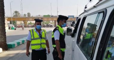 محافظ الشرقية: تغريم 59 سائقا لعدم الإلتزام بإرتداء الكمامة الواقية