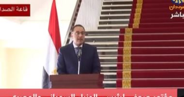 رئيس الوزراء ينقل تحية الرئيس السيسى لقيادات مجلس السيادة السوداني   