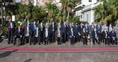 رئيس جامعة بني سويف يشاررك فى اجتماع المجلس الأعلى للجامعات بالإسكندرية