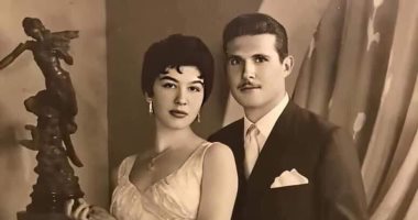 صورة نادرة للفنانة الراحلة شويكار مع زوجها الأول ووالد ابنتها الوحيدة