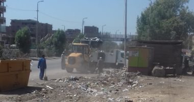  حملات نظافة مكبرة بشوارع حى وسط مدينة كوم أمبو بأسوان