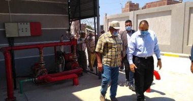 محافظ الشرقية يتفقد أعمال تطوير النقطة الوسيطة بأرض الفدان بمنيا القمح ..صور
