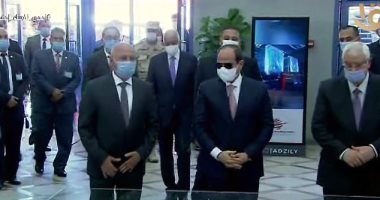 الرئيس السيسي يتفقد المرحلة الرابعة من الخط الثالث لمترو الأنفاق