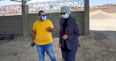 رئيس مدينة سفاجا تتابع أعمال الإنشاءات وتطوير ورفع كفاءة المجزر .. صور 