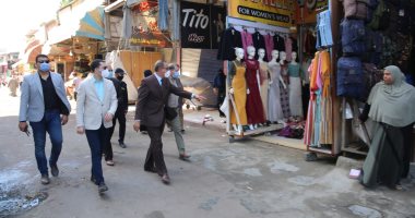 محافظ كفر الشيخ يغلق المحال المتعدية على الشوارع لمدة أسبوع