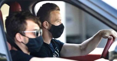 أرثر ميلو لاعب برشلونة يتعرض لحادث مرورى تحت تأثير الكحول