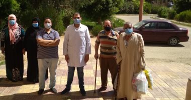 خروج 13 حالة جديدة بعد تعافيها من كورونا بمستشفى صدر بنى سويف