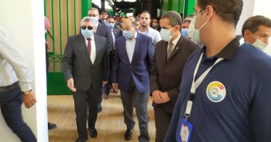 وزير التنمية المحلية يفتتح توسعات محطة مياه طنطا الملاحية.. صور