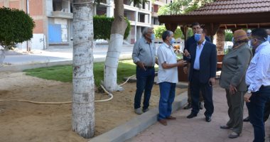 سكرتير عام الدقهلية يتابع التشطيبات النهائية لمشروع شارع 306 بالمنصورة