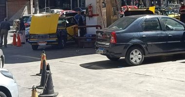 صور.. حى شرق الإسكندرية يشن حملة على 22 محطة بنزين ويرصد مخالفات
