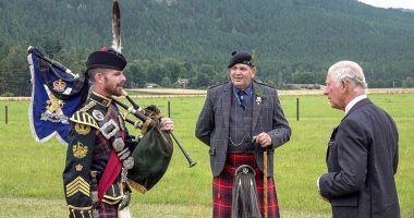 الأمير تشارلز يشارك في دورة العاب Highland بعد تأجيلها بسبب فيروس كورونا