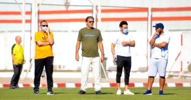 صور.. 100 ناشئ يشارك فى تجارب ودية لاكتشاف المواهب بالزمالك