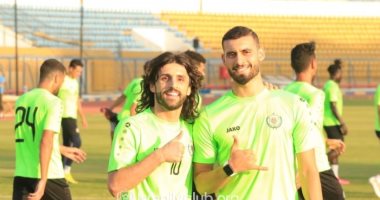 همام طارق يظهر فى مران الإسماعيلى لأول مرة منذ 5 شهور