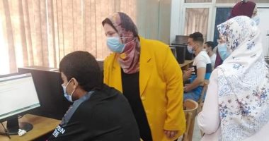 لأول مرة بتمريض حلوان اختبارات إلكترونية للفرق النهائية