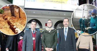 "الوادى الجديد" تغلق الباب على مسببات المرض الخبيث بمشروعات خدمية.. بدأت بإحلال شبكات مياه الاسبستوس بأخرى صحية.. وعقد برتوكول مع مستشفى السرطان وإنشاء كلية طب.. مدير الصحة: الثقافة الصحية ضرورة للوقاية.. صور