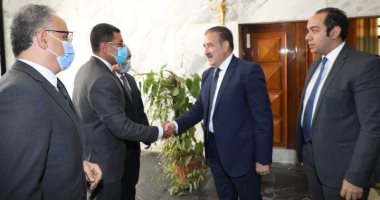 محافظ المنوفية يستقبل الرئيس التنفيذى للهيئة العامة للاستثمار والمناطق الحرة