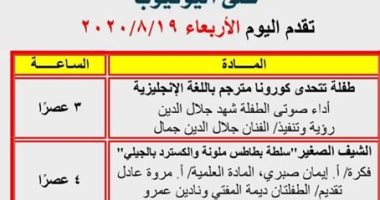 سلى ابنك مع القومى لثقافة الطفل مع طفلة تتحدى كورونا أونلاين