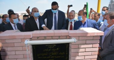 محافظ الدقهلية يضع حجر أساس مجمع المرور النموذج ببنى عبيد.. صور