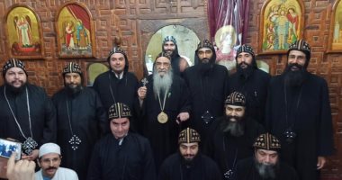 رهبان جدد لدير الملاك غبريال و"القديس مكاريوس السكندرى" بالفيوم  