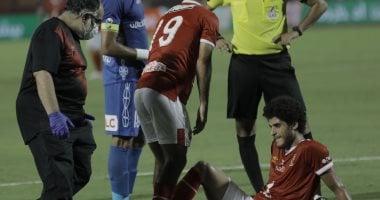 الأهلي يختبر الشيخ وجيرالدو لتحديد موقفهما من مباراة القمة