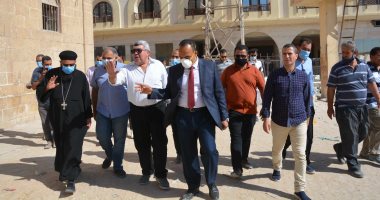 بدء أعمال المرحلة الثانية من تطوير منطقة دير جبل الطير بالمنيا..صور
