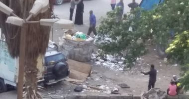 شكوى من نبش القمامة وانتشار الرائحة الكريهة بشارع على الباشا فى عين شمس