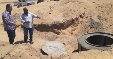 صور.. مدينة الطود: مشروع صرف صحى وربط الخطوط لتشغيل محطة الرفع بنجع مسلم