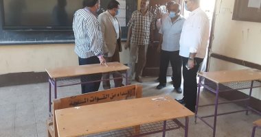 مدارس أسوان تستعد لإمتحانات الدور الثانى للثانوية العامة .. صور 