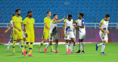 النصر يتفوق على التعاون بثنائية مغربية فى الشوط الأول بالدوري السعودي