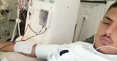صور..مأساة شاب بالشرقية يعول أسرته ويحتاج زراعة كلى و200 ألف جنيه تنقذ حياته