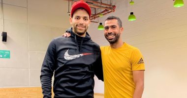 ميدو جابر فى صورة مع أحمد فتحى: النجاح لا يحتاج لعذر.. ونجم صن داونز: اخواتى