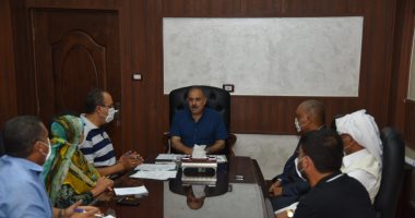 محافظة مرسى مطروح تناقش ضوابط وشروط المنح الدراسية بالجامعات الخاصة