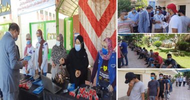 جامعات مصر تستقبل طلاب الثانوية العامة لتسجيل الرغبات في أول يوم تنسيق.. "سوهاج" تحيي طلابها بـ"الورود والشيكولاته".. و11 معملا في بنها والإسكندرية.. ورئيس "القناة" تطالب باختيار الرغبات بدقة